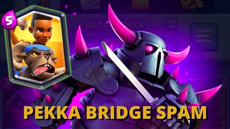 pekka bridgespam|pekka bridge spam ram rider.